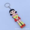 Llavero de silicona de doble cara con diseño de Dora Nobita Jingxiang, muñeco de dibujos animados, colgante pequeño