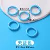 Anillo Abierto de Cierre de Primavera Pintado de Colores Accesorios para Joyería DIY Llavero Cadena para Teléfono Colgador de Bolso Anillo de Resorte