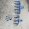 Ancinho de Nove Dentes para Manutenção Ferroviária, Ancinho Grande para Limpeza de Lastro, Venda Direta de Fábrica de Ferramentas de Manutenção Ferroviária