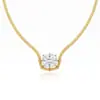 Collar de cuerda trenzada en colores macaron con engaste de múltiples puntas, con piedras cúbicas de zirconia ovaladas y cuadradas, un diseño simple y versátil para el uso diario, perfecto para mujeres jóvenes