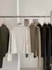 Conjunto de dos piezas KEKEZOON para mujer: chaleco de cuello medio alto + camiseta de manga larga con cárdigan, atuendo versátil de otoño 9033
