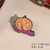 Broche de Halloween Europeo y Americano Dibujo Animado Lindo Fantasma Calabaza Insignia Divertida Hombres y Mujeres Regalo Conmemorativo Festivo Decoraciones