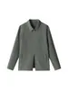 2026 Chaqueta de Algodón con Solapa Minimalista para Hombre de Negocios Ligera Impermeable Cortavientos Chaqueta Acolchada de Algodón Tallas Grandes Otoño Invierno Ropa de Algodón Abrigo