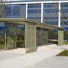 Estructura de Acero Inoxidable Galería Fabricante Personalizado Exterior Gran Escala Paisaje de Jardín Comunidad Estructura de Acero Paseo