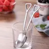 Pala Cuchara de Acero Inoxidable Engrosada Hogareña Retro Creativa Cuchara Especial para Postre para Comer Sandía Linda Pala Cuchara