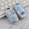 Funda para llave de coche Kia K345 Lion Run Sorento Smart Run Jiahua de 4 llaves para Vietnam, TPU con patrón de gemas