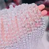 Vidro Transparente Branco Contas Estilo Antigo Contas Soltas Contas de Vidro Branco Formato de Pílula Contas Soltas Atacado Pulseira Acessórios DIY Preço Por Conta