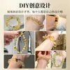 Cuentas Sueltas Amarillas Naturales Grado A para Manualidades DIY, Pulseras y Accesorios de Joyería, Venta al por Mayor de Cuentas Redondas de Cristal Amarillo Natural