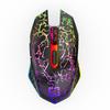 X85 Ratón Luminoso para E-Sports Transfronterizo 2.4g Inalámbrico Bluetooth Modo Dual Silencioso Luz de Respiración Punto Ratón de Computadora