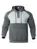 Nova Marca Trendy Masculina Europeia e Americana Cross-Border Amazon Temu Shein Fabricante Cross-Border Moletom com Capuz Casual Esportivo Novo