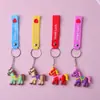 2026 Año Nuevo Zodiaco Pony Peluche Llavero Año del Caballo Colgante Pequeño Llavero Caballo de la Suerte Amuletos para Bolsos Pequeño Regalo