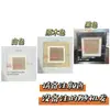 Moldura para Pintura a Óleo Pastel Quadro de Trabalho com Quatro Grades 10*10 Moldura de Madeira Quadrada Moldura de Mesa Suporte de Exibição para Fotos Pendurar na Parede Transfronteiriço