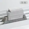 Cepillo ranurado para el hogar para limpiar ranuras y huecos de ventanas, Cepillo pequeño de doble cara para limpiar puertas y ventanas, Herramienta de cepillo de limpieza al por mayor