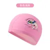 Jialan gorro de natación nuevo para niños PU moda estampado de animales tamaño grande no Le cabeza aguas termales gorros de natación fabricantes al por mayor