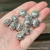 Aleación de Plata Tibetana Cuentas Espaciadoras Vintage Colgante Hecho a Mano Pulsera de Cristal Hecha a Mano Cuentas Espaciadoras Borla