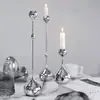 Nuevo y creativo portavelas artesanal de alta gama para sala de estar, mesa de comedor y restaurante, perfecto para una cena a la luz de las velas acogedora y romántica.