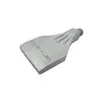 Boquilla de Soplador de Aleación de Aluminio Tipo F Cuchilla de Aire Enfriamiento Secado por Soplado Boquilla de Soplado AL Aleación de Aluminio Boquilla Plana de Acero Inoxidable de 2 Puntos