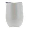 Taza de vino tinto de acero inoxidable 304 de 12 oz con forma de U, termo para huevos, taza de cáscara de huevo con doble vacío