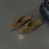 Chuyuji 2026 Novo Estilo Casual Feminino Slip-On Rasteirinha Antiderrapante Meia-Pantufa para Uso Externo