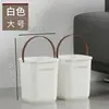 Lixeira espessa, balde portátil para arranjos de flores, cesta para banca de venda de flores, lixeira de escritório, balde de armazenamento simples para cozinha e quarto