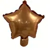 Balão Metalizado Estrela de Cinco Pontas para Festa de Aniversário Casamento Decoração Arranjo Spot 10 polegadas