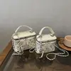 Nuevo Bolso Cubo Otoño 2026 Bolso Cruzado Simple Estilo Coreano Moda Bolso de Moda Bordado para Mujer