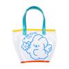 Bolso de verano para niña, transparente, con diseño de oso de dibujos animados, impermeable, para playa, de viaje para estudiantes