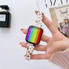 Correa de resina compatible con Apple Watch de 7.ª, 6.ª, 5.ª, 4.ª y 3.ª generación, compatible con Apple Watch de 7.ª, 6.ª, 5.ª, 4.ª y 3.ª generación, compatible con Apple Watch de 3 ...