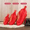 Empaques de Joyería Estilo Chino Bolsas de la Suerte Pequeñas al por Mayor Bolsas de Brocado Rojas con Carácter de Suerte Bolsas para Dulces de Boda con Cordón Regalos de la Suerte