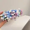 Grampo de Cabelo Cluster de Flores Super Fada Acrílico Estilo Coreano Doce e Sofisticado Presilha Bico de Pato Pequeno Fresco e Versátil Acessório de Cabelo Personalizado