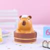 Bonito e ingênuo capivara kappibala maré jogar desenho animado boneca resina artesanato carro ornamentos atacado