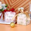 Caja de Dulces Caja de Dulces Estilo Pastoral Personalizada Celebridad de Internet Caja de Dulces de Compromiso Caja de Embalaje para Bolsas de Dulces de Lujo Caja de Regalo Caja Vacía
