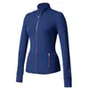 Nueva Chaqueta de Yoga Malla Df para Mujer, Chaqueta Ajustada con Cremallera, Top Ajustado de Manga Larga para Primavera y Otoño, Ropa Deportiva para Fitness