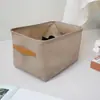 Organização de Guarda-Roupa Cesta de Armazenamento de Roupas Caixa de Armazenamento de Tecido Não Tecido Itens Diversos Solução de Armazenamento de Calças Essencial para Casa e Dormitório