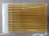 Youhui pincel labial descartável com haste oca colorida de nylon haste longa pincel labial pincel para sobrancelha 50 pincel de maquiagem de beleza