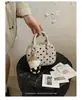 Bolso de Lunares de Alta Gama para Mujer 2026 Nuevo Estilo Temperamento Versátil Bolso de Hombro Único Bolso Cruzado Bolso Cuadrado Pequeño Simple para el Viaje