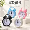 Despertador Criativo de Desenho Animado, Despertador Pequeno de Cabeceira para Quarto, Relógio de Plástico Inteligente para Sala de Estar, Pequeno Relógio de Mesa Decorativo Específico para Estudantes