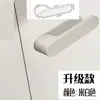 Venda Direta de Fábrica Fechadura de Porta Minimalista Estilo Italiano, Fechadura de Porta de Quarto Universal, Fechadura de Porta Magnética Silenciosa para Quarto Ecológica