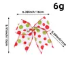 Adornos Navideños de Lazos Florales para Árbol de Navidad Venta al por Mayor Accesorios para Guirnaldas Set de 12 Piezas Directo de la Fábrica Fuente