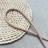 Corda trançada personalizada de 8mm 150cm corda única 97 cores em estoque Corda de poliéster para DIY feita à mão Cordão anti-perda resistente ao desgaste