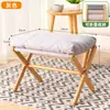 El Taburete Se Puede Usar como un Banco Sofá Largo, Taburete para Cambiar Zapatos, Reposapiés Plegable para Sala de Estar del Hogar, Cojín Reposapiés, Taburete y Banco Reposapiés