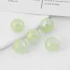 [Luminoso] Cuentas de Resina con Agujero Pasante Agujero Recto Cuentas Sueltas Paquete de Materiales para Pulsera Collar de Abalorios Hecho a Mano DIY