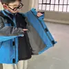 Jaqueta Três em Um Masculina de Inverno para Exterior 2026 Inverno Novo à Prova de Vento Impermeável Quente Infantil