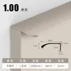 Venta al por mayor de fábrica Mango de Arco Grande 1.0 Espesor Manija Invisible para Puerta de Armario Manija Blanca para Puerta de Gabinete Puerta Corredera