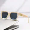 Gafas de sol cuadradas grandes con protección solar, nuevo estilo europeo y americano para mujer, montura gruesa, gafas de sol de moda transfronterizas, gafas de sol personalizadas