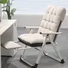 Sillón Reclinable Plegable Silla de Oficina para Hora de Almuerzo de Doble Propósito Silla para Computadora para el Hogar Silla Sofá Perezoso para Dormitorio Respaldo Silla de Ocio