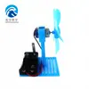 Ventilador pequeño hecho a mano ventilador eléctrico pequeño producción casera juguete para estudiantes experimento científico materiales de producción de ciencia y tecnología para jóvenes