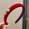 Diadema de Copa Alta y Ala Ancha para Mujer, Accesorio para el Cabello Versátil de Gama Alta para Otoño e Invierno, Pinza para el Cabello de Esponja de Moda y Elegante