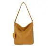 Bolso Cubo Shuai Mijia 2026 Nuevo de Moda Estilo Perezoso, Tendencia Gran Capacidad, Sensación Relajada, Bolso de Hombro Axila de Nicho para Viajes Diarios