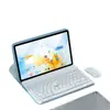 Adecuado para Apple Ipad10 Teclado Bluetooth Luminoso 10.2 Cubierta Protectora Air56 Ranura para Lápiz Teclado Pro Cubierta de Cuero Ratón
